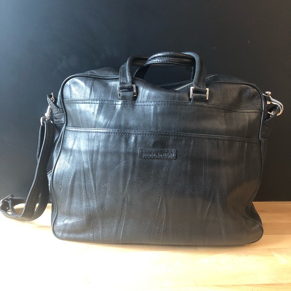 Genuine leather work tote - Picture 2 of 8